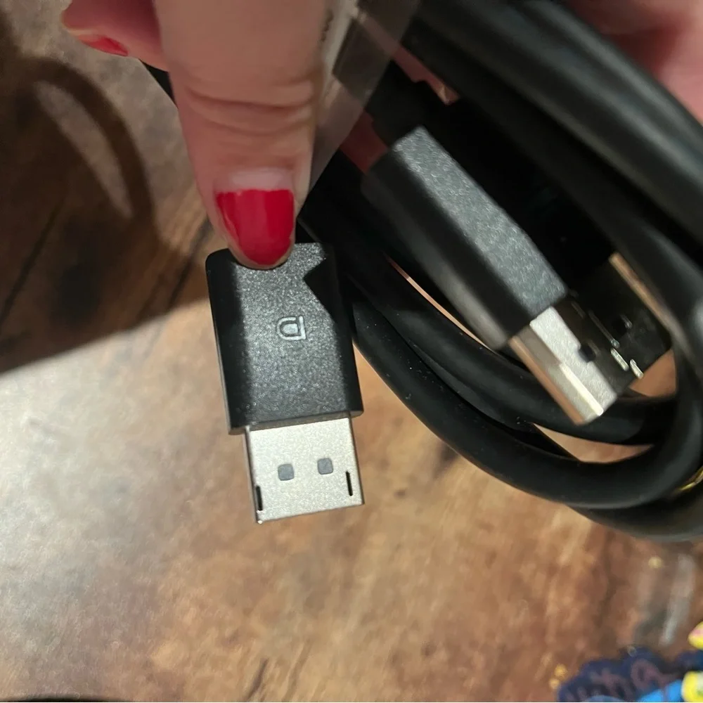 NEW! DisplayPort (DP) to DisplayPort Cable 6ft Black Monitor Video Cable